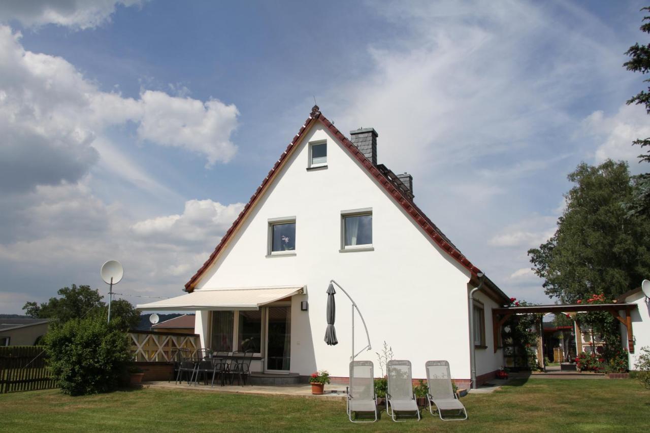 Ferienwohnung Ferienoase Lilienstein Rathmannsdorf Exterior foto